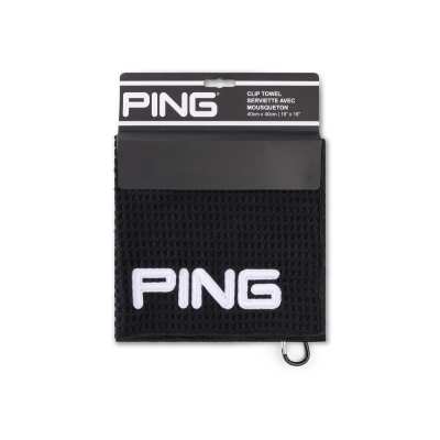 Serviette Ping Clip Towel Black