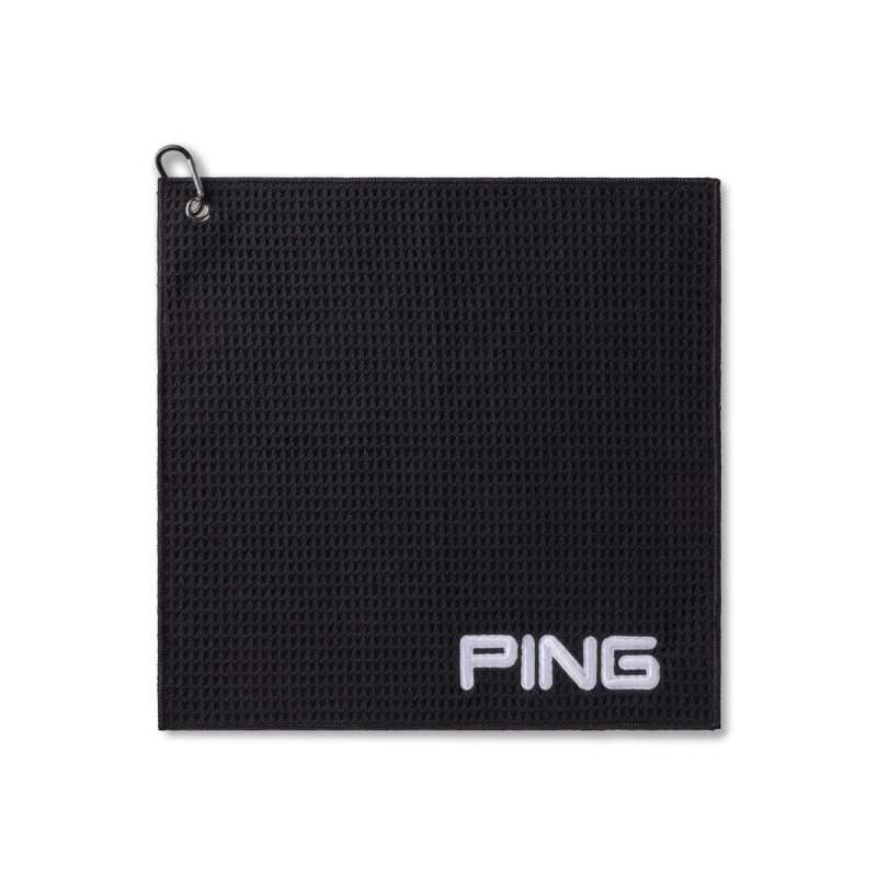 Serviette Ping Clip Towel Black