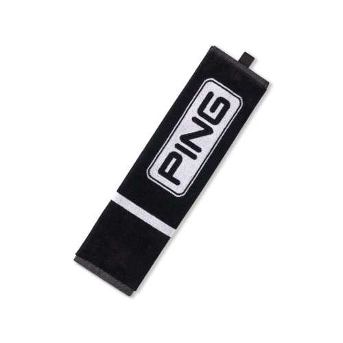 Serviette Ping Tri Fold Towel 2025 Black White