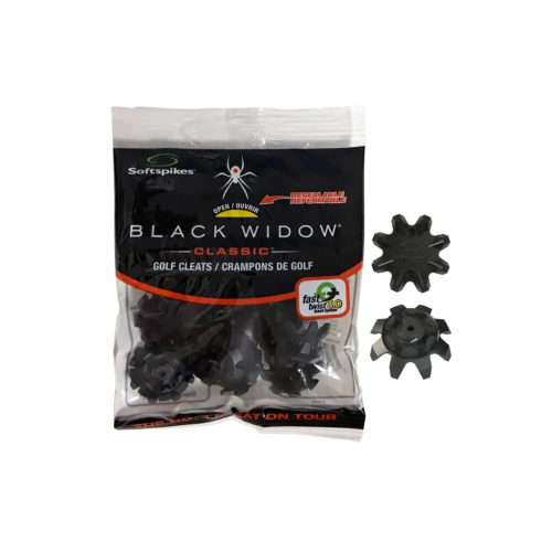 Crampons pour Chaussures de Golf Softspikes Black Widow Fast Twist 3.0 (Footjoy)