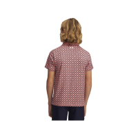 Polo Junior Under Armour Matchplay Printed Polo SS26 Posh Pink Navy