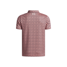 Polo Junior Under Armour Matchplay Printed Polo SS26 Posh Pink Navy