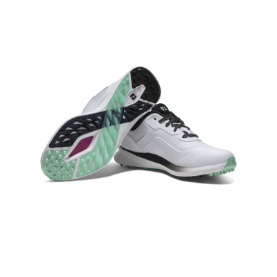 Chaussures Footjoy Pro SL SS26 White Black Teal