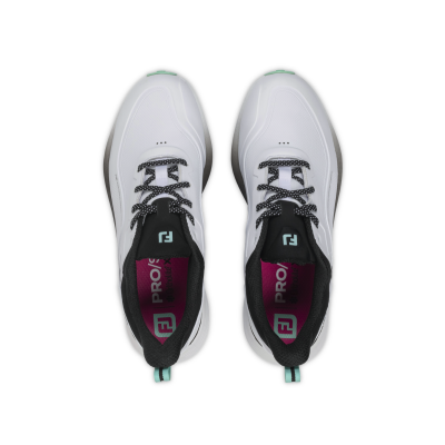 Chaussures Footjoy Pro SL SS26 White Black Teal
