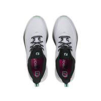 Chaussures Footjoy Pro SL SS26 White Black Teal