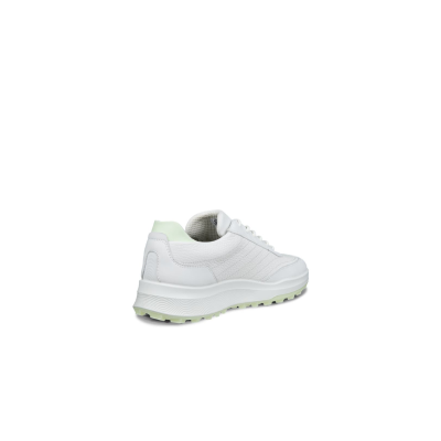 Chaussures Femme Ecco Golf Street Vibe SS26 White Lime