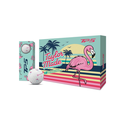 Balles Taylormade TP5 Pix Flamingo