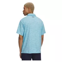 Polo Under Armour Playoff 3.0 Printed SS26 Tropical Fescue Navy