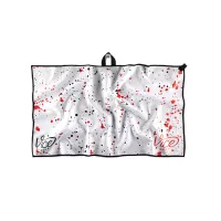Serviette Vice Golf Shine Drip Red Black