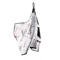 Serviette Vice Golf Shine Drip Red Black
