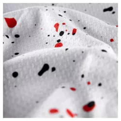 Serviette Vice Golf Shine Drip Red Black