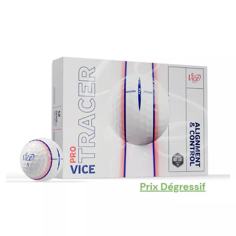 Balles Vice Golf Pro Tracer