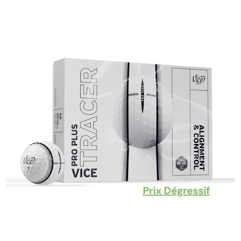 Balles Vice Golf Pro Plus Tracer
