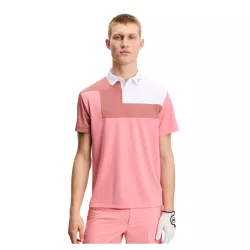 Polo J.Lindeberg Rody SS26 Flamingo Plume