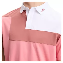 Polo J.Lindeberg Rody SS26 Flamingo Plume