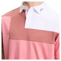 Polo J.Lindeberg Rody SS26 Flamingo Plume