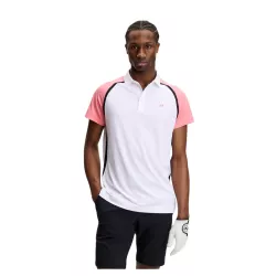 Polo J.Lindeberg Bruce SS26 Flamingo Plume