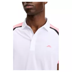 Polo J.Lindeberg Bruce SS26 Flamingo Plume