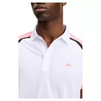 Polo J.Lindeberg Bruce SS26 Flamingo Plume