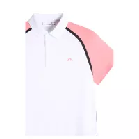 Polo J.Lindeberg Bruce SS26 Flamingo Plume