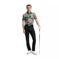 Polo J.Lindeberg Bridger Tour Print SS26 Tour 26 Multi
