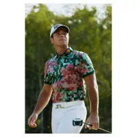 Polo J.Lindeberg Bridger Tour Print SS26 Tour 26 Multi