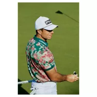 Polo J.Lindeberg Bridger Tour Print SS26 Tour 26 Multi