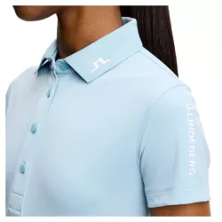Polo Femme J.Lindeberg Tour Tech Polo SS26 Forget Me Not