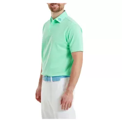 Polo Footjoy Stetch Pique Solid SS26 Sea Glass