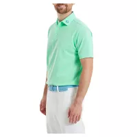Polo Footjoy Stetch Pique Solid SS26 Sea Glass