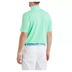 Polo Footjoy Stetch Pique Solid SS26 Sea Glass
