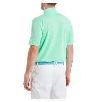 Polo Footjoy Stetch Pique Solid SS26 Sea Glass