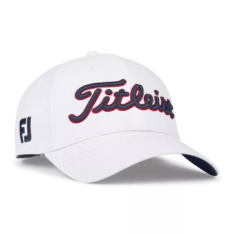Casquette Titleist Tour Performance White Navy Red