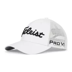 Casquette Titleist Tour Mesh White Black
