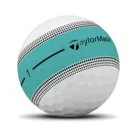 Balles Taylormade Tour Response Stripe Neon Multicouleurs