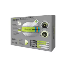TaylorMade Tour Response Stripe – Balle golf précise & stable