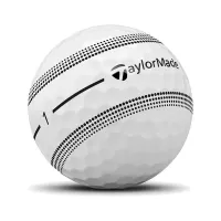 Balles Taylormade Tour Response Stripe White
