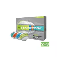 Balles Taylormade Tour Response Stripe Neon Multicouleurs