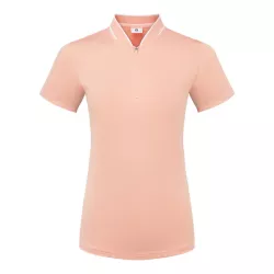 Polo Femme Footjoy Zip Blade SS26 Peach