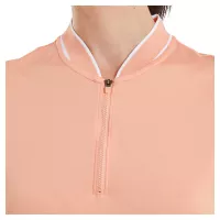 Polo Femme Footjoy Zip Blade SS26 Peach
