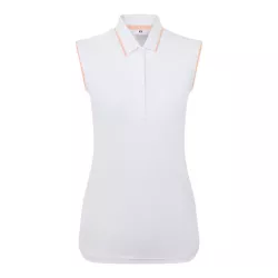 Polo Femme Sans Manches Footjoy SS26 White