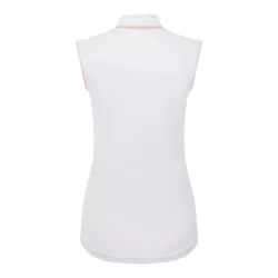 Polo Femme Sans Manches Footjoy SS26 White