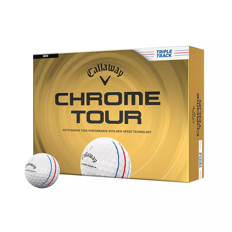 Balles Callaway Chrome Soft Triple Track 360 White