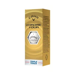 Balles Callaway Chrome Soft Triple Track 360 White