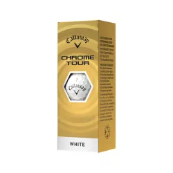 Balles Callaway Chrome Tour White