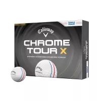 Balles Callaway Chrome Tour X Triple Track White
