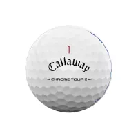 Balles Callaway Chrome Tour X Triple Track White