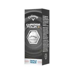 Balles Callaway Chrome Tour X Triple Track White