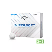 Balles Callaway Supersoft White