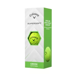 Balles Callaway Supersoft Green
